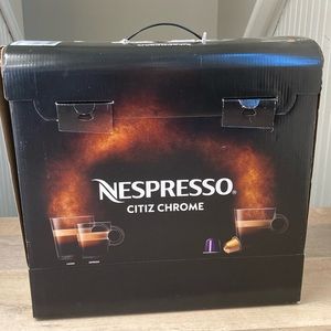 Brand new, Nespresso Citiz Chrome. Retails new for $279